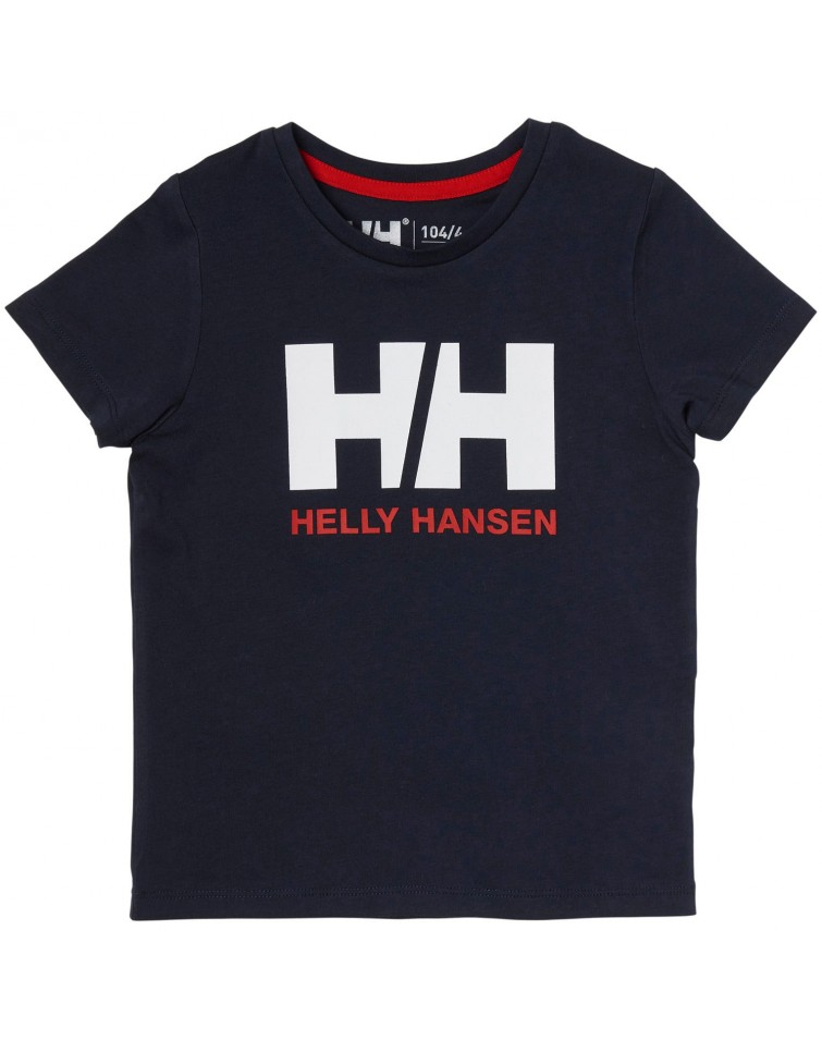 Helly Hansen CAMISETA HH® LOGO Niño de color azul oscuro