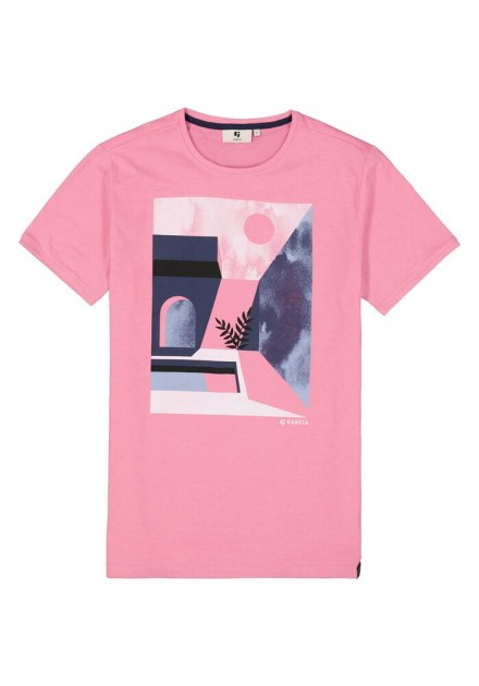 GARCIA JEANSWEAR Pink T-Shirt  Q41002-9786