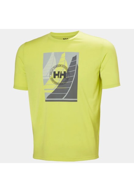 HP Race Sailing T-shirt  CYBER LIME