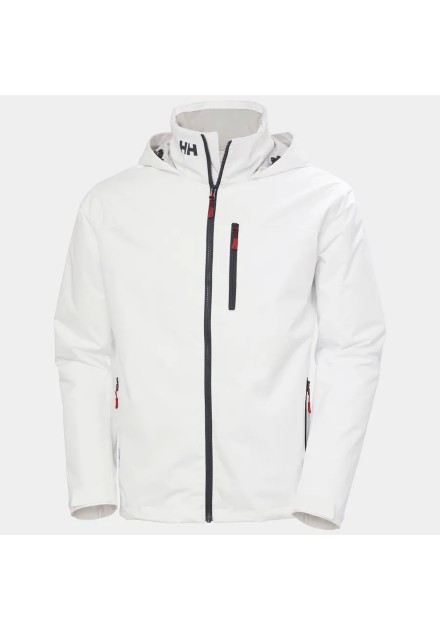 Crew Hooded Midlayer Sailing Jacket 2.0 WHITE