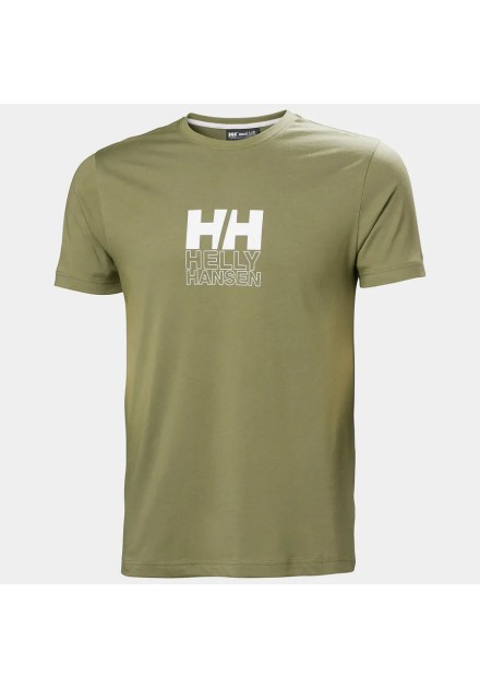 Core Graphic T-shirt LAV GREEN