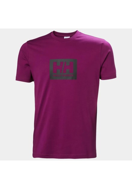 HH Box T-shirt DARK MAGENT