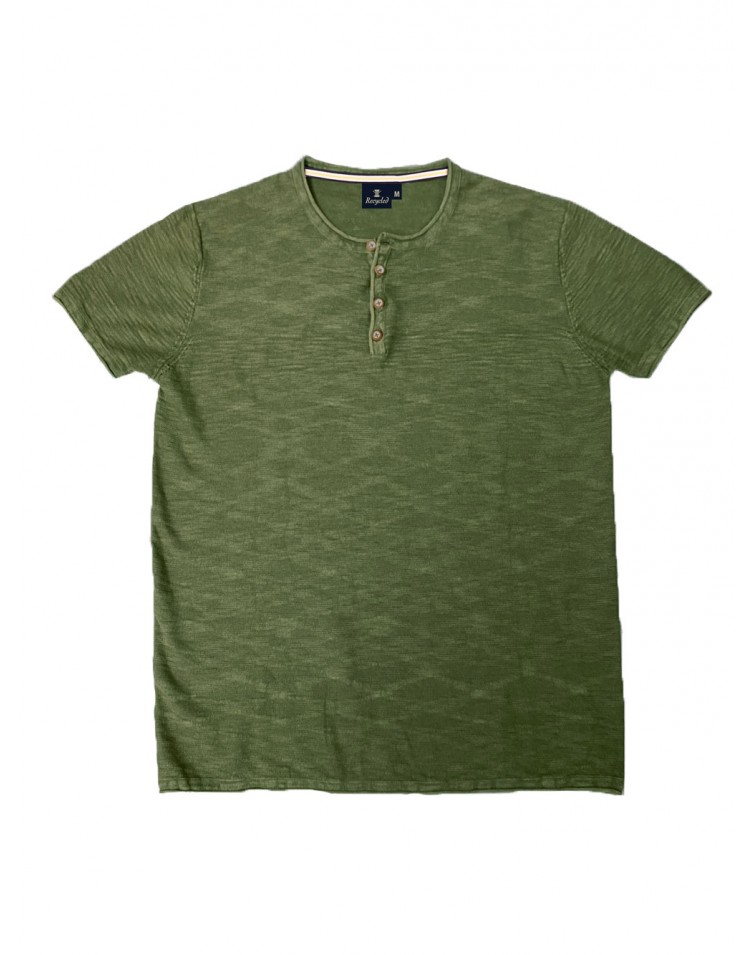 KNITTED T-SHIRT RAW CUT  SERAFINO